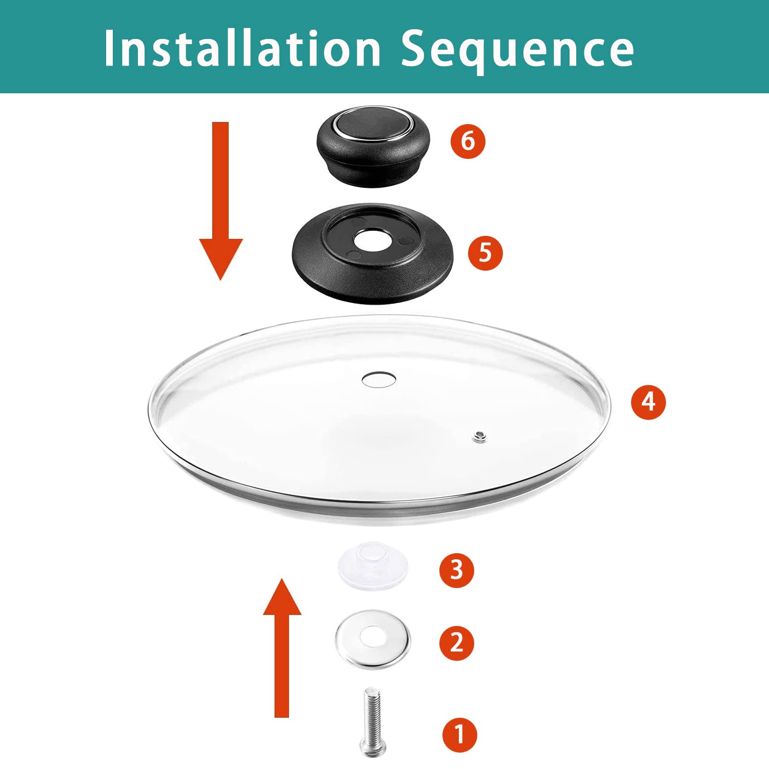CORYTAO stainless rim reinforcement adds durability and a secure seal.
