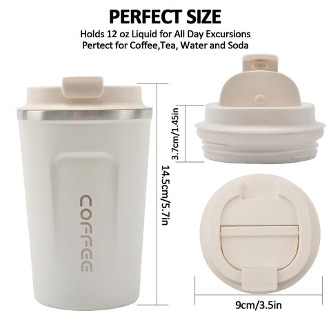 CS COSDDI mug held in hand emphasizes comfortable grip for commuting.