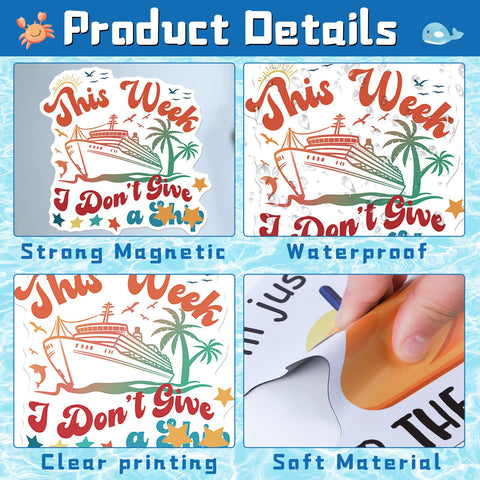Cosmisun magnets palm tree accent for festive cruise party vibes