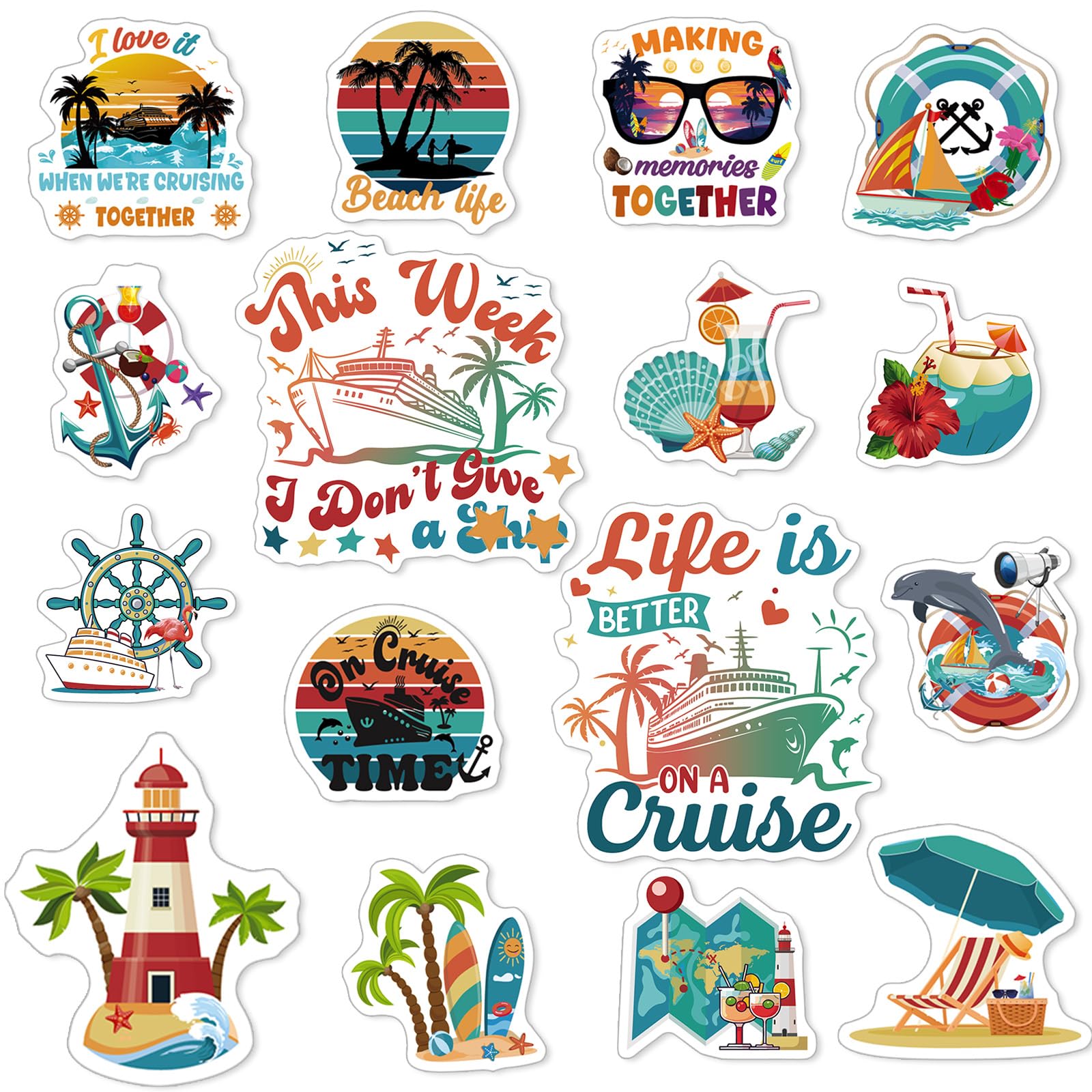 Cosmisun cruise door magnets tropical design enhance cabin decor on Hawaii cruises