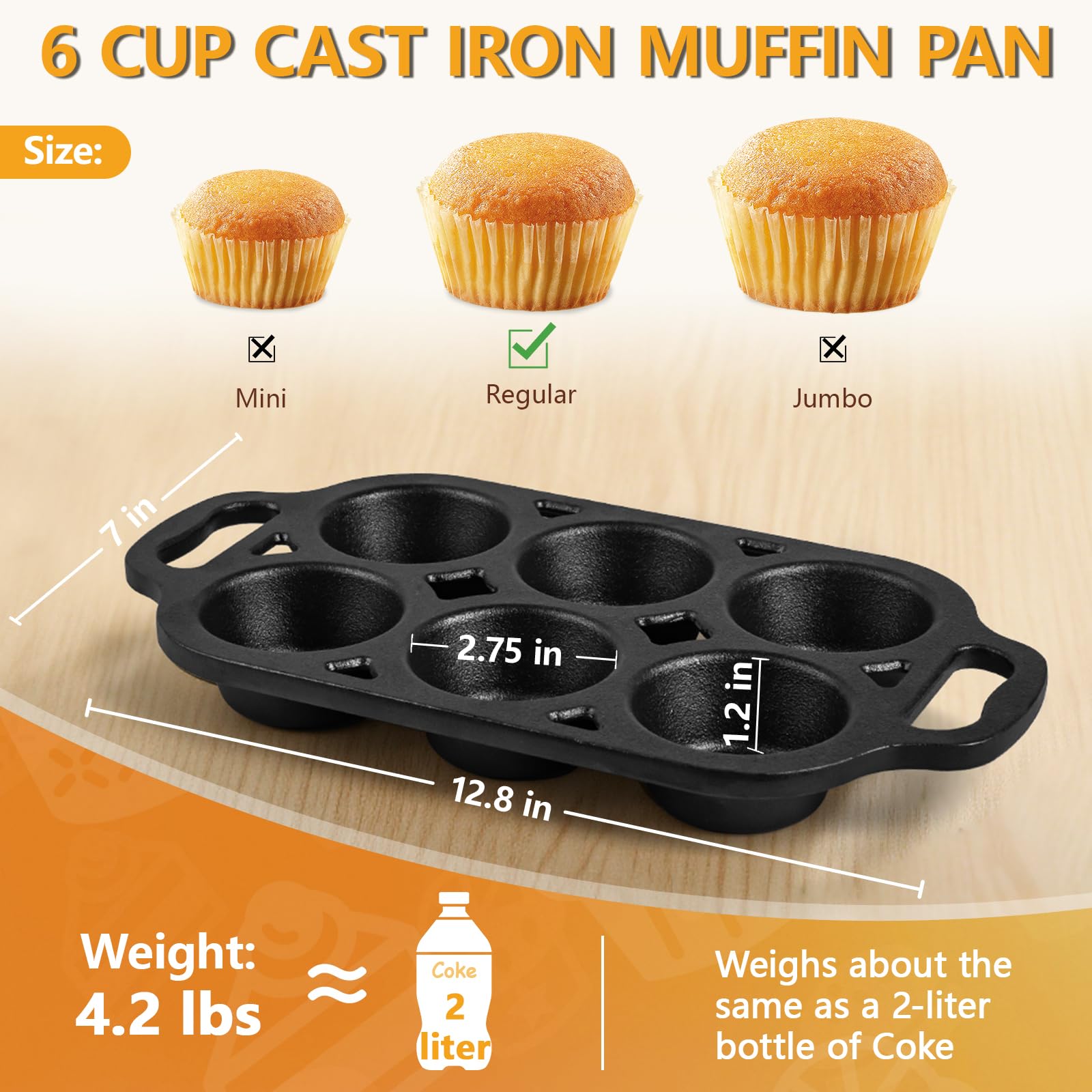 COSORM recipe book included to inspire diverse muffin ideas