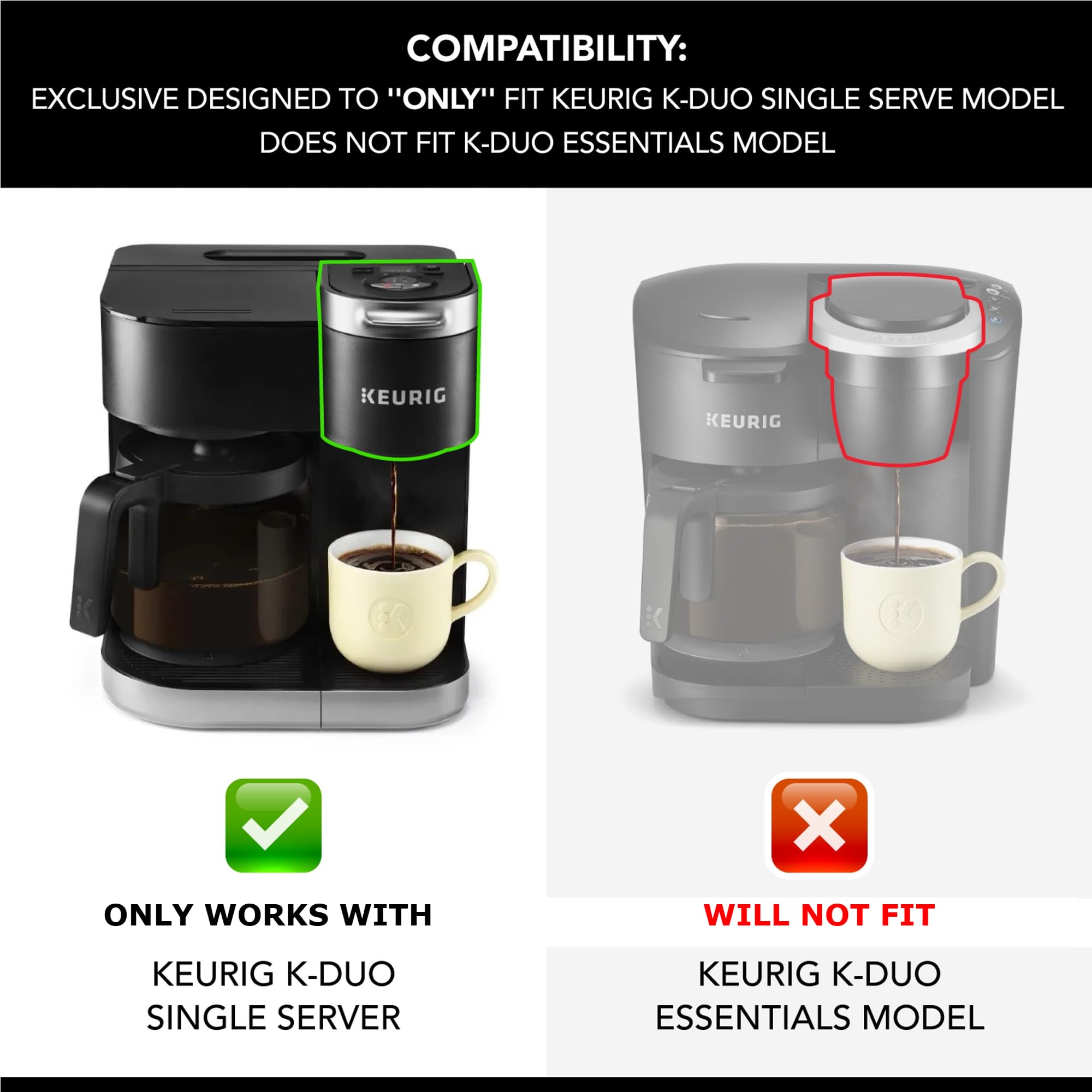 COSPARX 12-cup carafe drip-spout ensures mess-free pouring.