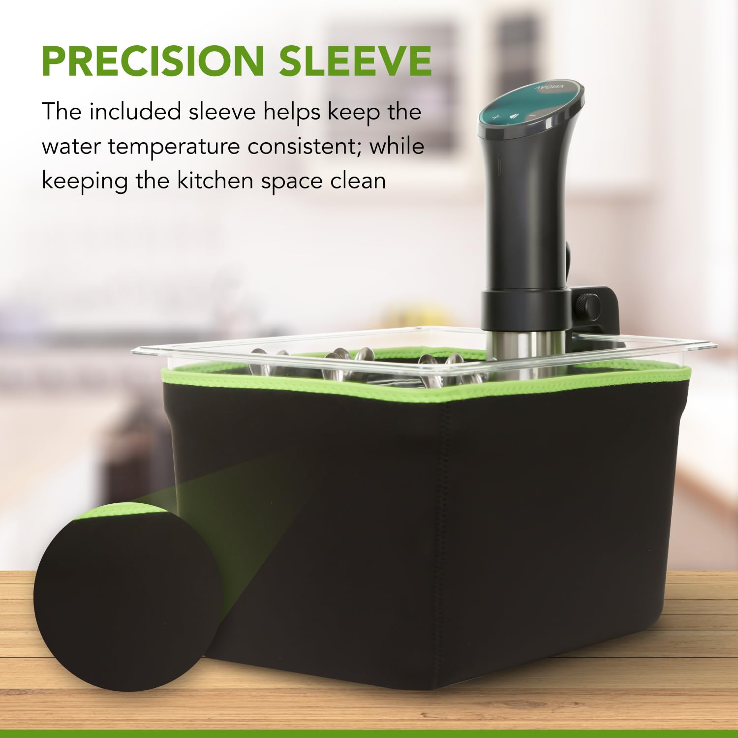 COSPARX insulation neoprene sleeve reducing heat loss for steady temperatures