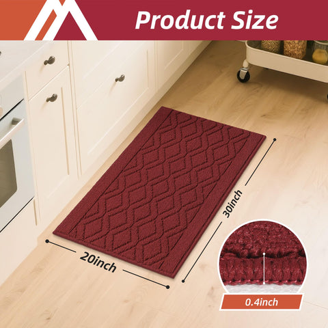 COSY HOMEER mat showing non-slip backing for secure placement.