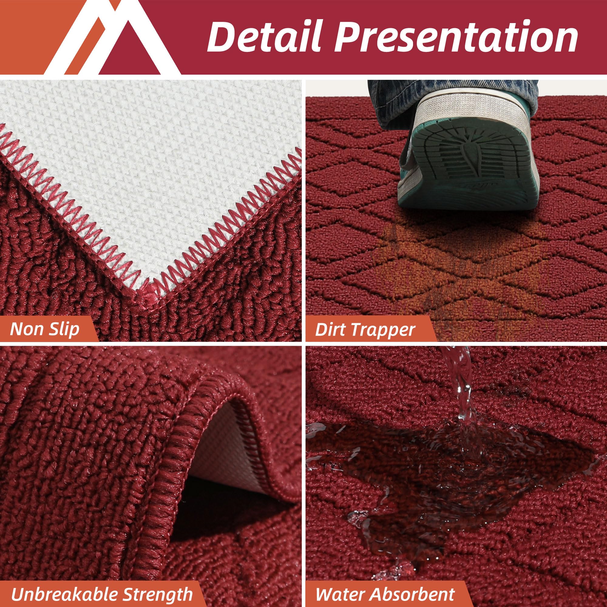 COSY HOMEER sink-area mat protecting floors while catching drips and moisture.