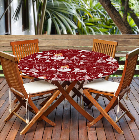 Machine and hand washable COTAIL tablecloth for easy cleaning