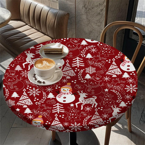 Elegant party decor with COTAIL round tablecloth enhancing ambiance