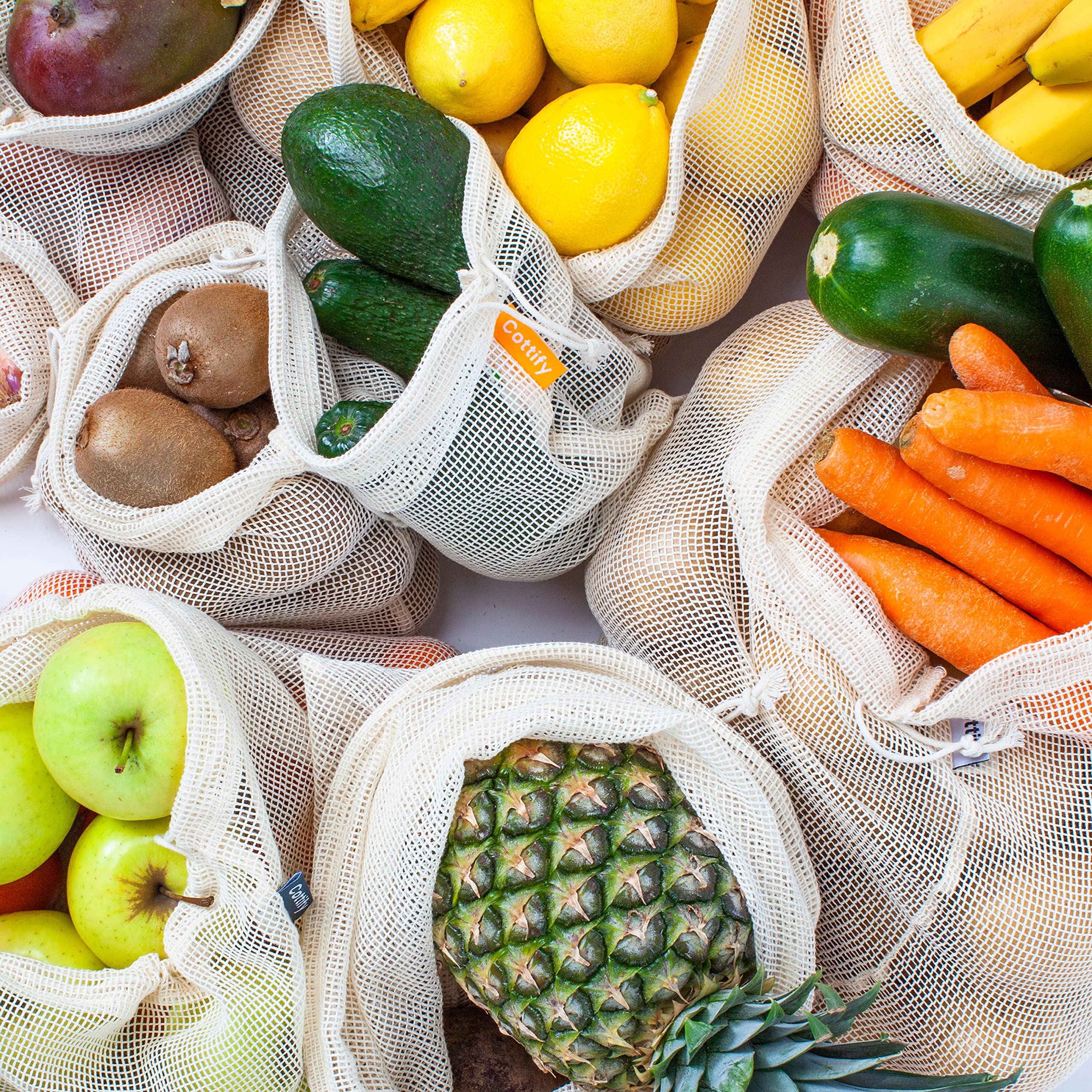 Cottify suitable for farmers markets and home storage solutions.