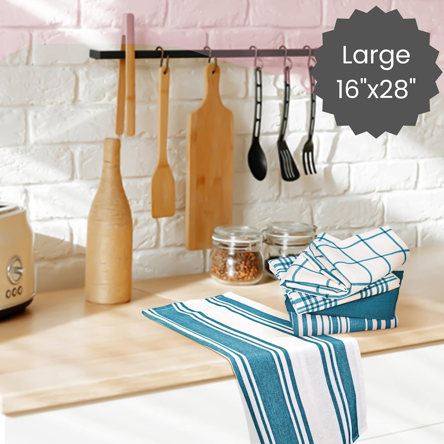 Cotton Clinic soft texture close-up emphasizes gentle touch on hands and dishes