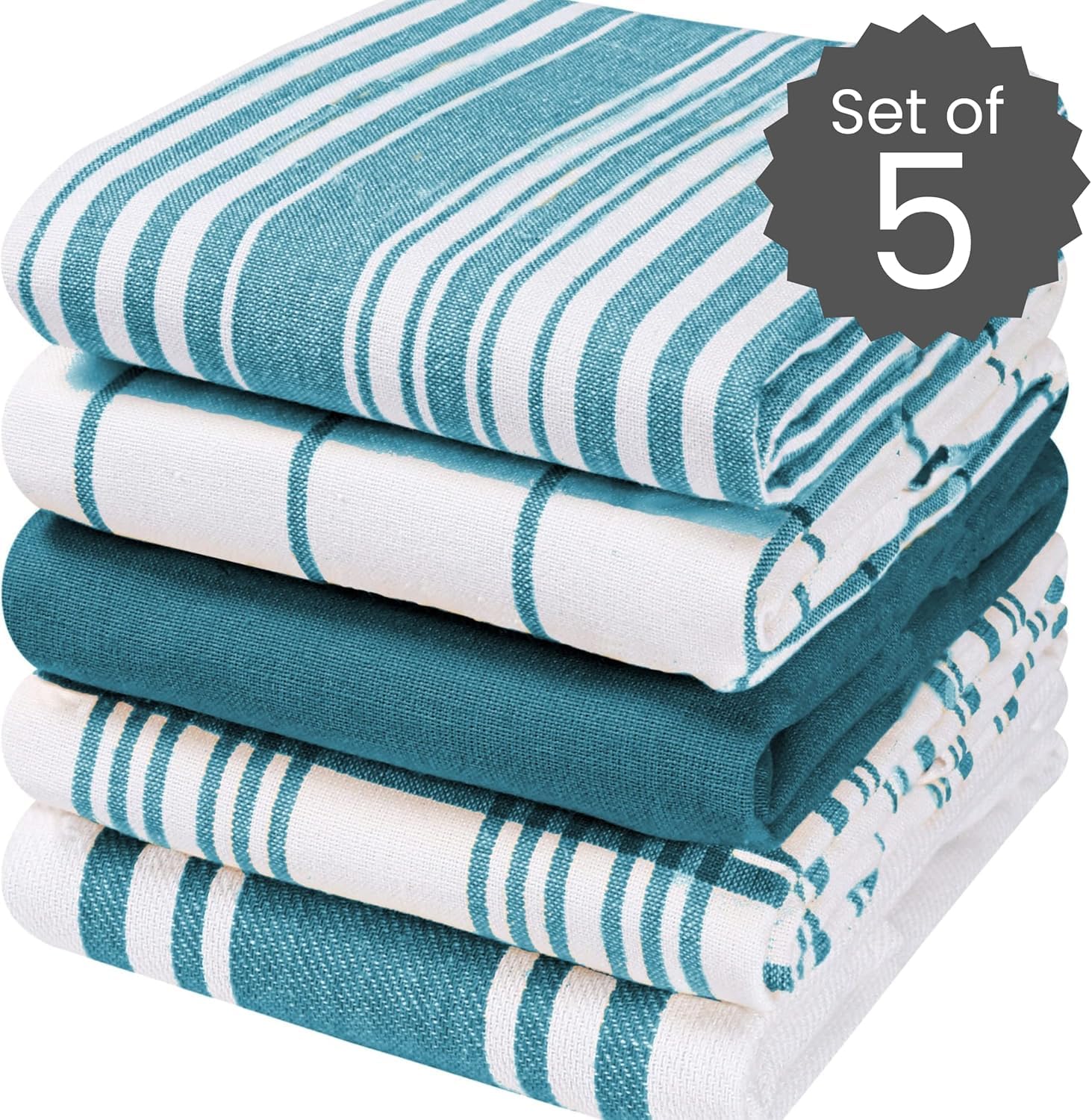 Cotton Clinic towels hanging loop close-up showing easy storage after use