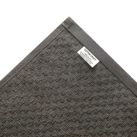 COTTON CRAFT absorbent dish towels charcoal great for drying plates.