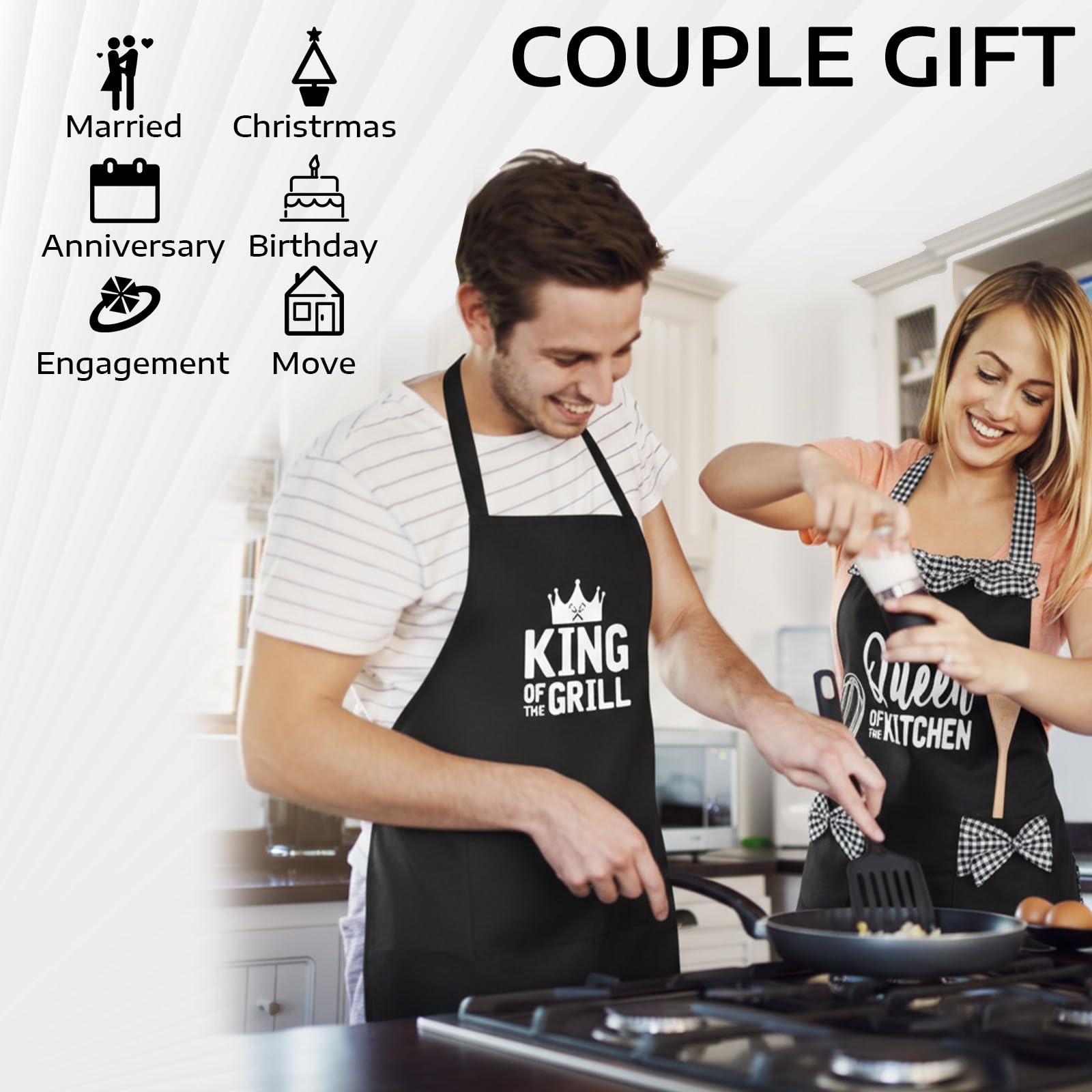 Cotwinter couple gift set ideal for anniversaries and bridal showers