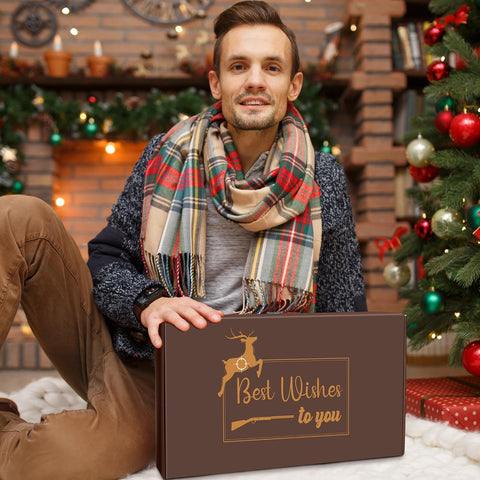Cotwinter deer hunting gift set display—complete gift presentation.