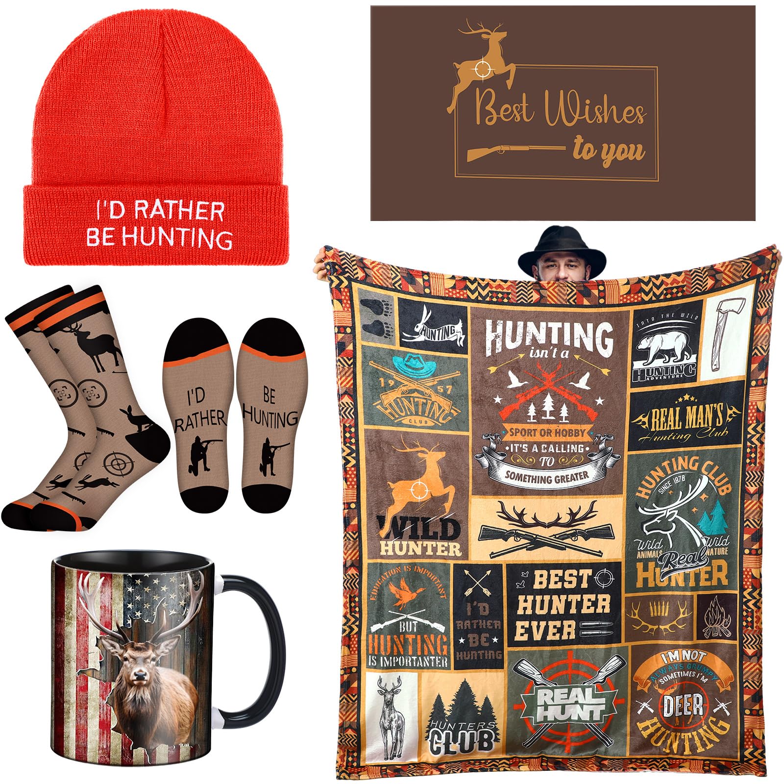 Cotwinter deer mug—11 oz ceramic, ideal for warm coffee on hunting days.