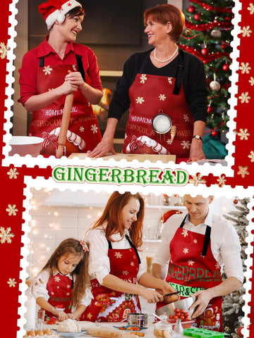 Cotwinter six-piece apron set enhances holiday baking and entertaining