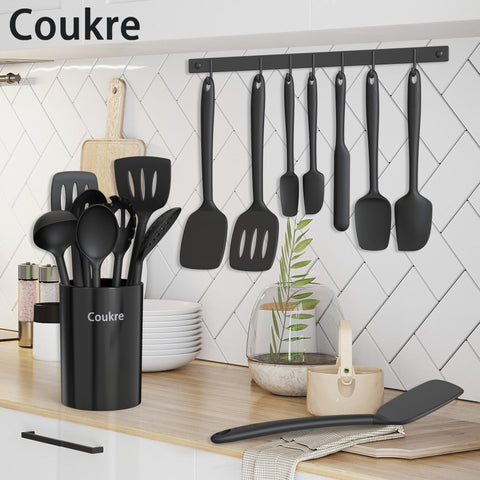 Coukre heat-resistant, BPA-free utensils endure high temperatures without warping.