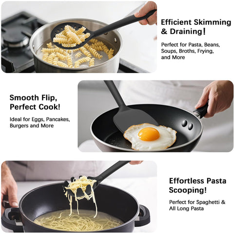 Coukre spaghetti server for easy pasta serving.