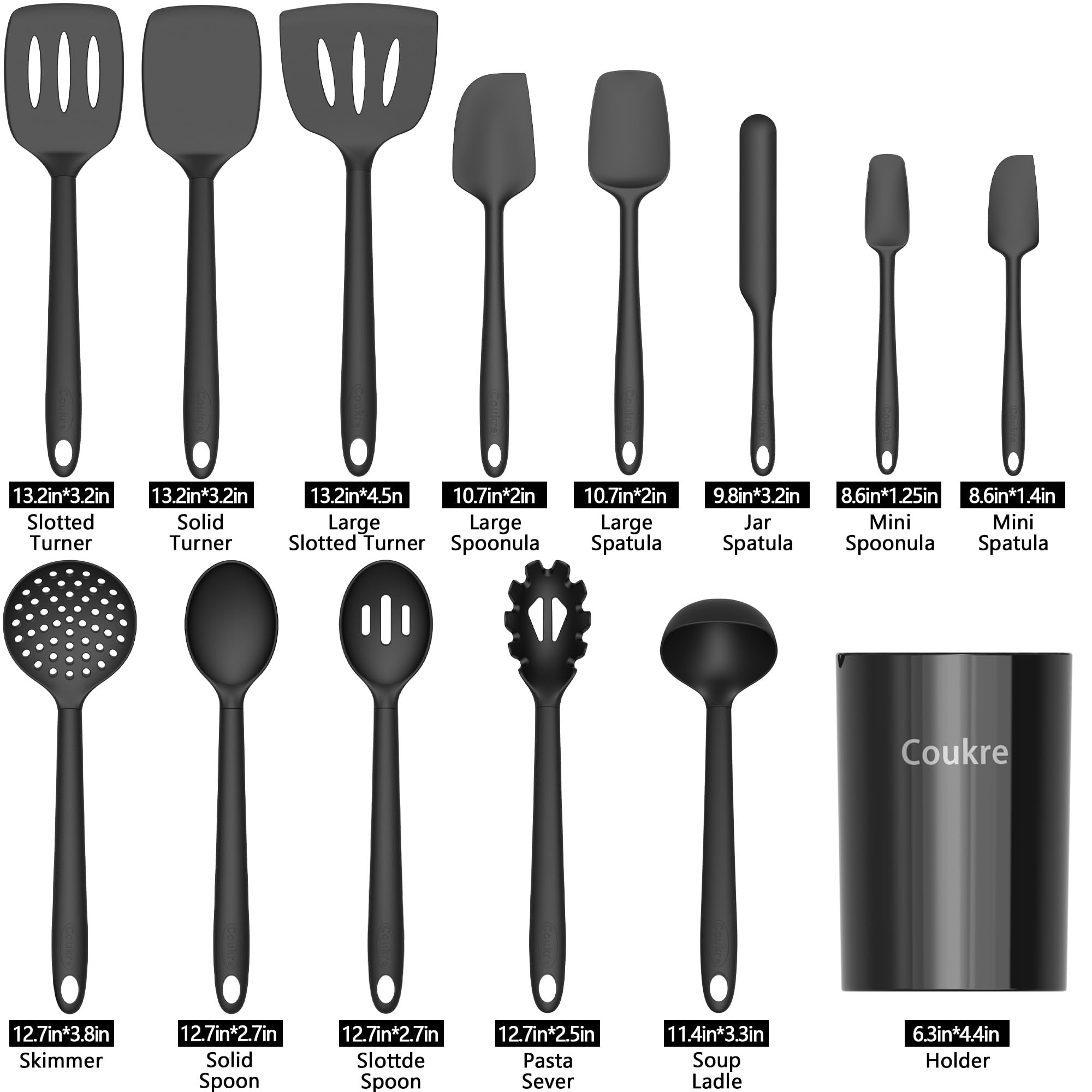 Coukre spatula and solid turner for gentle flipping on non-stick pans.