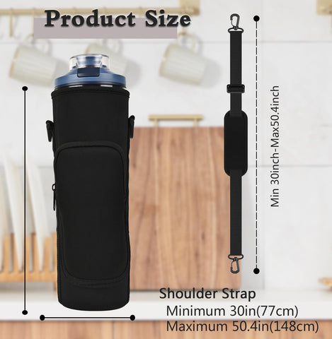 CouldyCasi Ninja Blast Max neoprene bag protects blender from knocks and scratches.