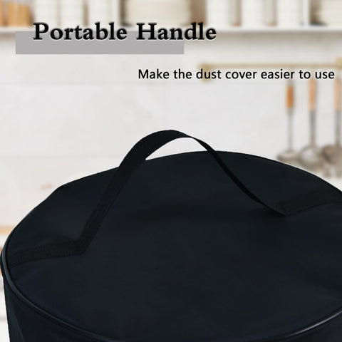 CouldyCasi foldable dust cover stores compactly when not in use.