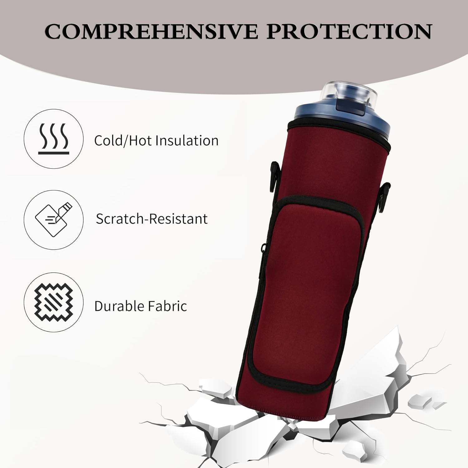 CouldyCasi Ninja Blast Max bag front pocket area for small essentials.