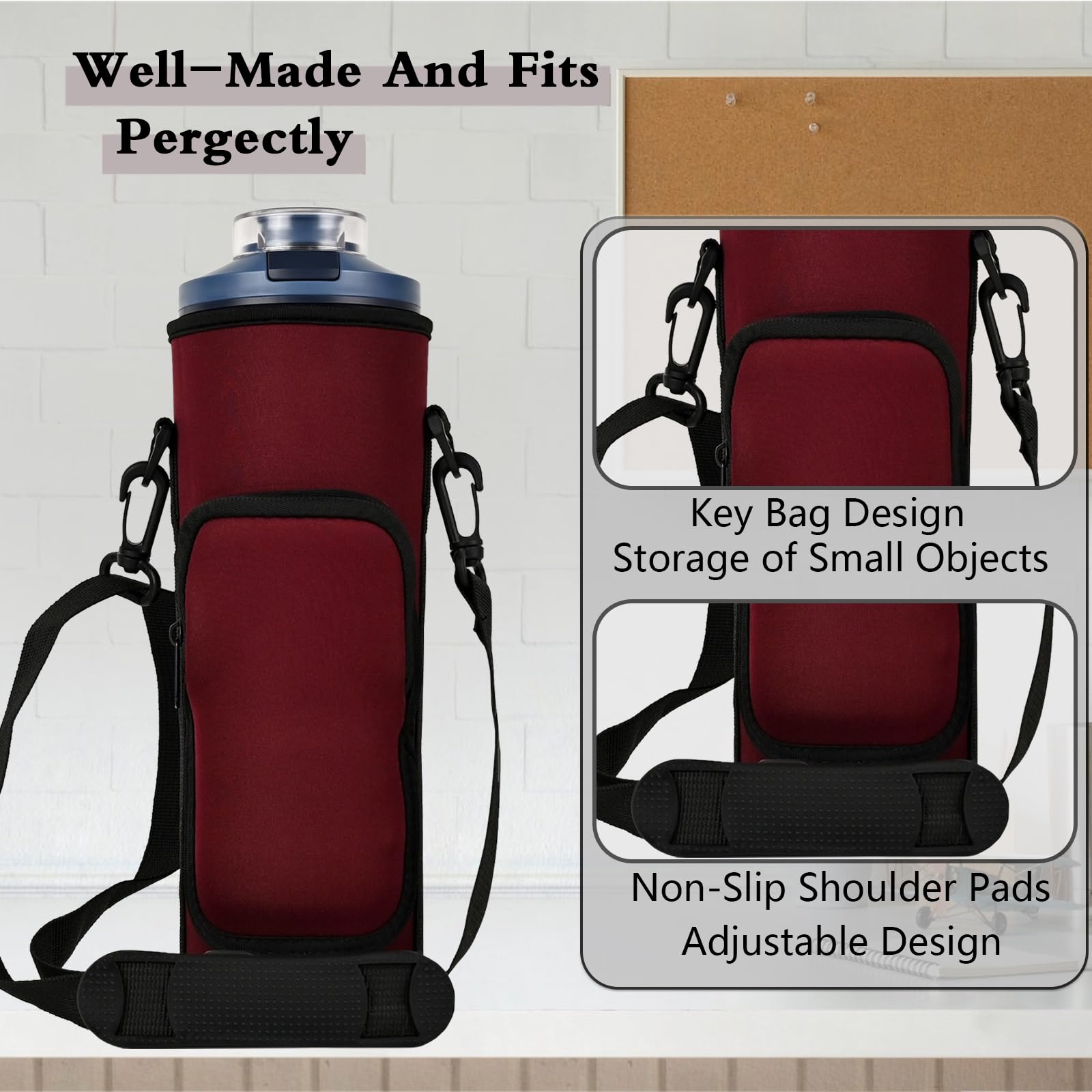 CouldyCasi Ninja Blast Max bag with adjustable shoulder strap for easy carrying.
