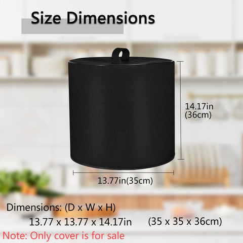 CouldyCasi 600D nylon waterproof dustproof cover keeps your cooker clean.