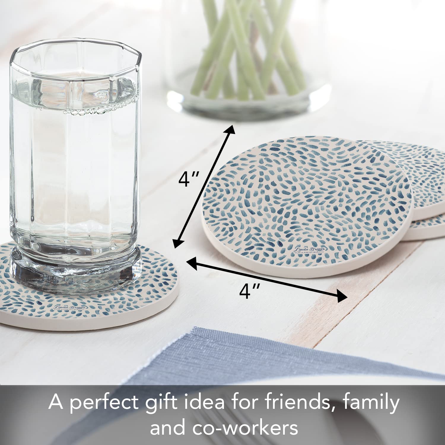 Counterart Thirstystone Drift Marks ideal for entertaining in kitchen or dining spaces