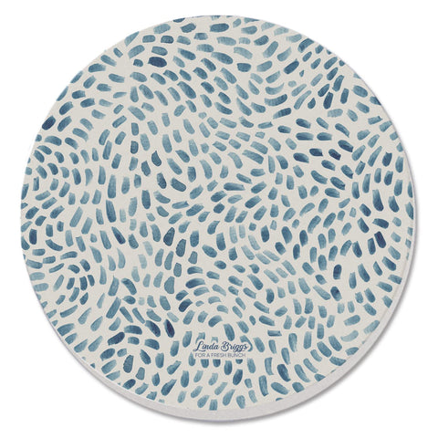 Counterart Thirstystone Drift Marks gift-ready coaster set for home décor