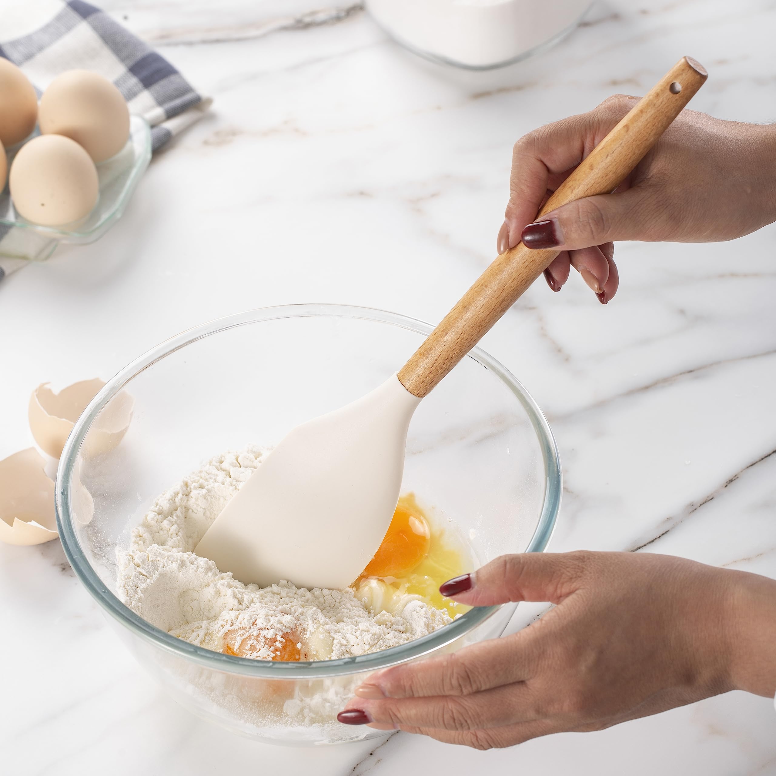 Country Kitchen BPA-free utensils designed for easy cleaning and safe nonstick use.