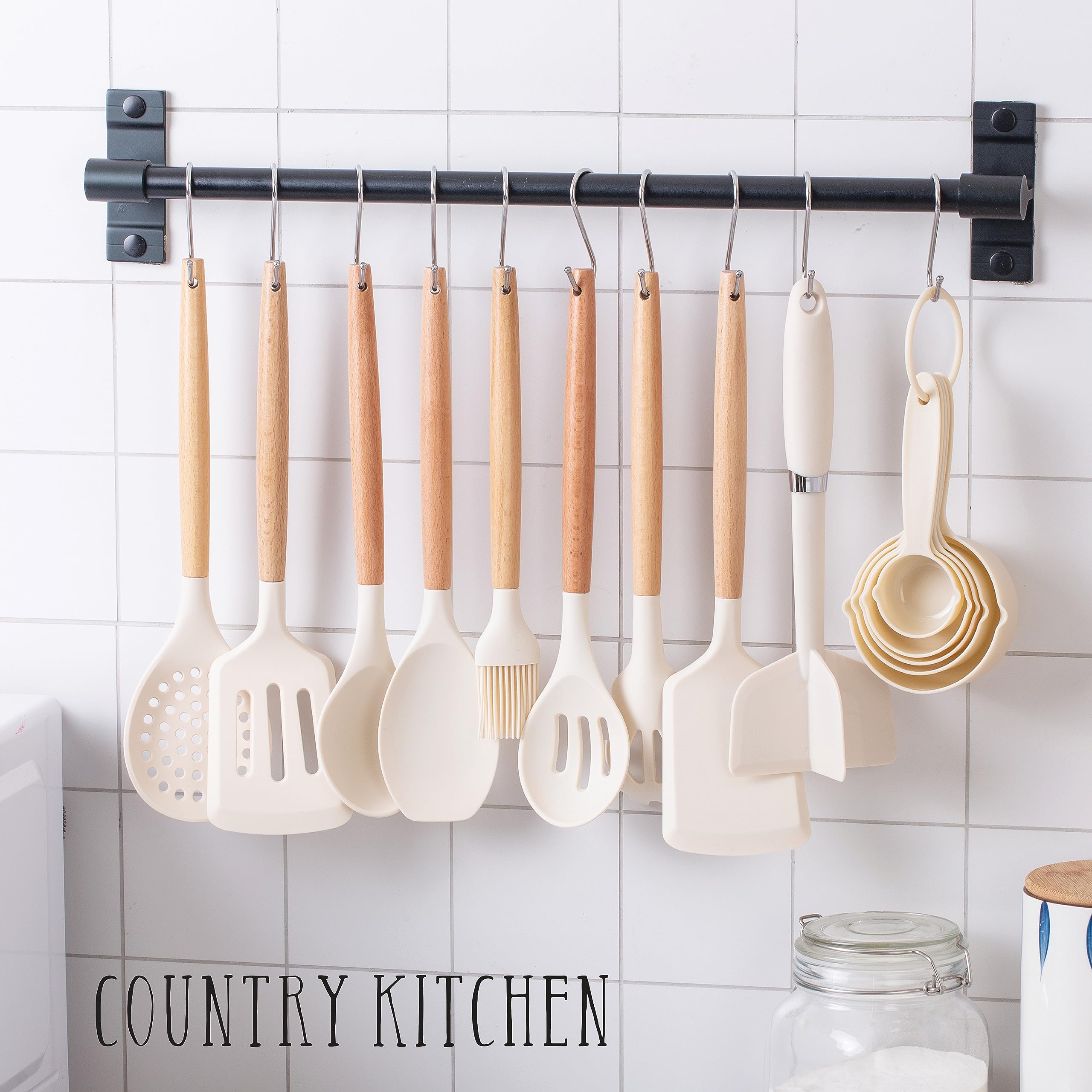 Country Kitchen khaki finish adds a stylish, contemporary look to your kitchen.