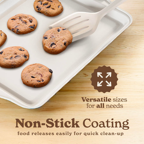 Country Kitchen nonstick stackable bakeware cookie sheet for smooth cookie release