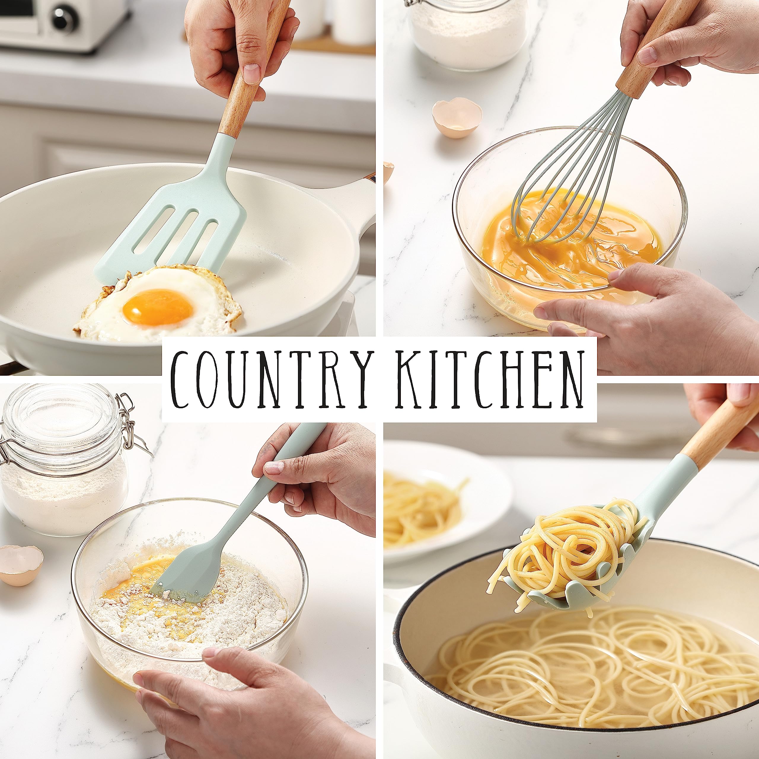 Country Kitchen utensils safe for nonstick cookware