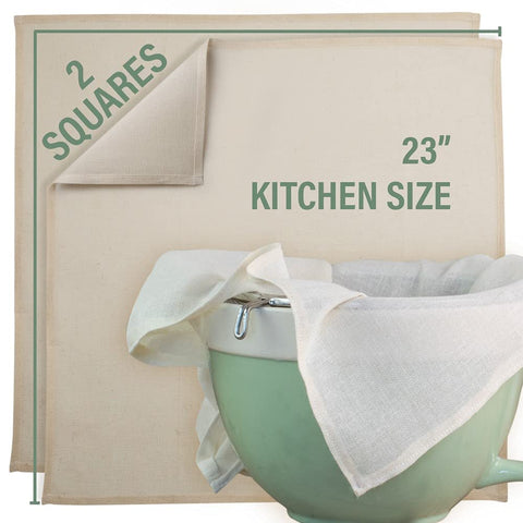 Country Trading Co GOTS-certified cheesecloth for safe filtration.