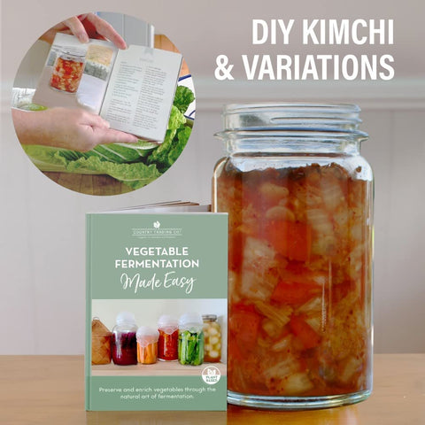Country Trading Co. kitchen fermentation kit ready for at-home pickling adventures.