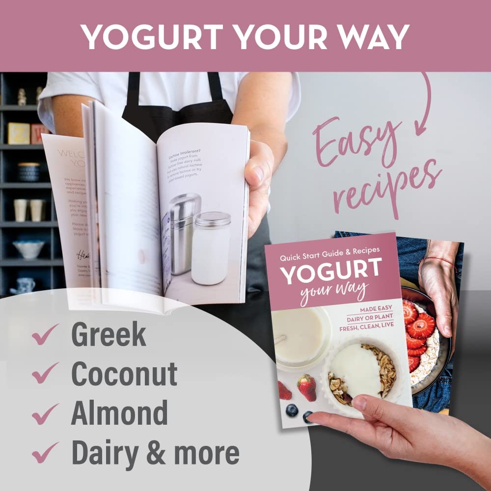 Country Trading Co. recipe variety list expands home yogurt options.