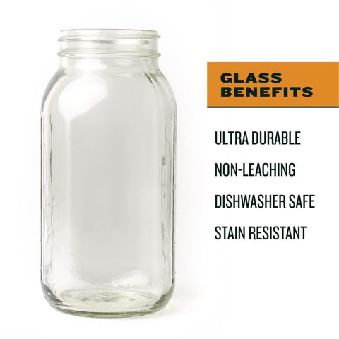 County Line Kitchen wide mouth 2-quart design ideal for batch brewing