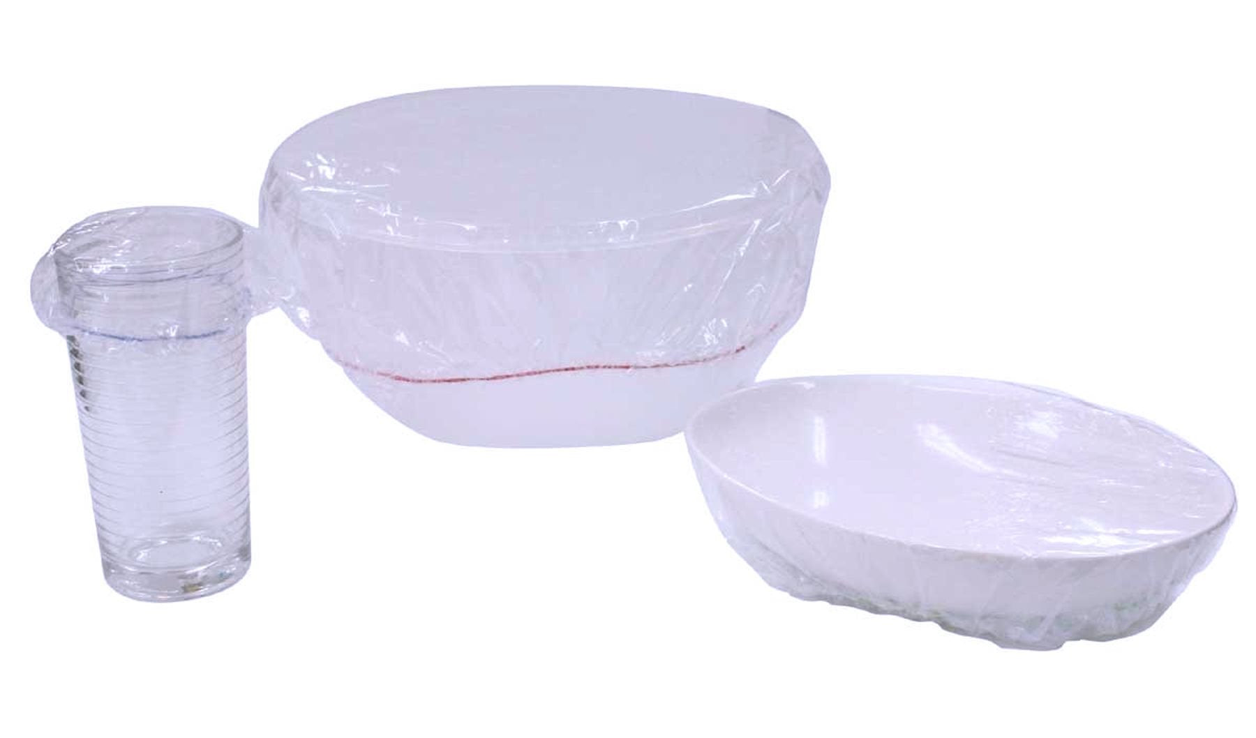 CoverMate microwave-safe covers shown in action preserve lunch freshness without leakage.