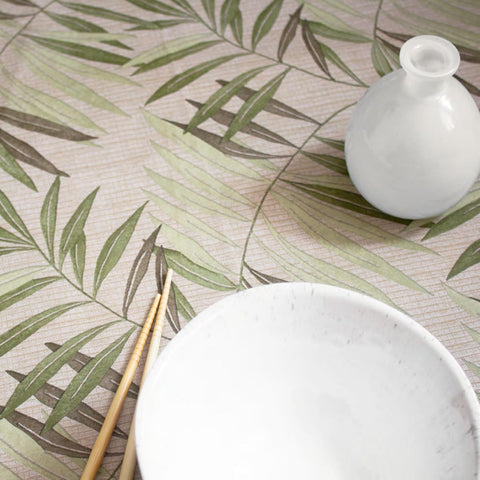 Covers For The Home fern design suits casual to formal dining settings.