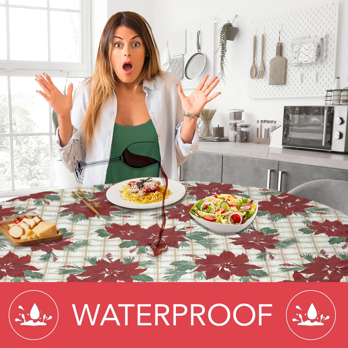Covers For The Home waterproof vinyl cover shields tables from spills and stains.
