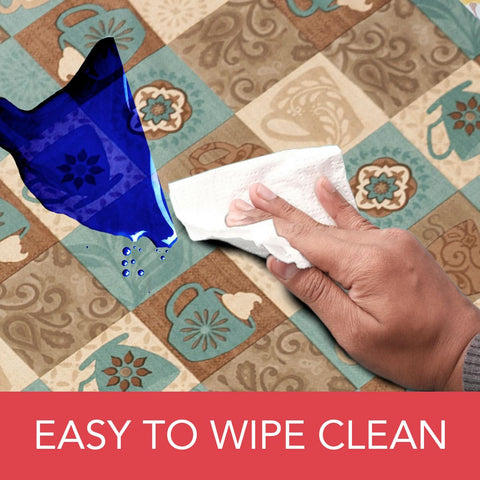 Covers For The Home waterproof table cover shields surfaces from spills and stains during meals