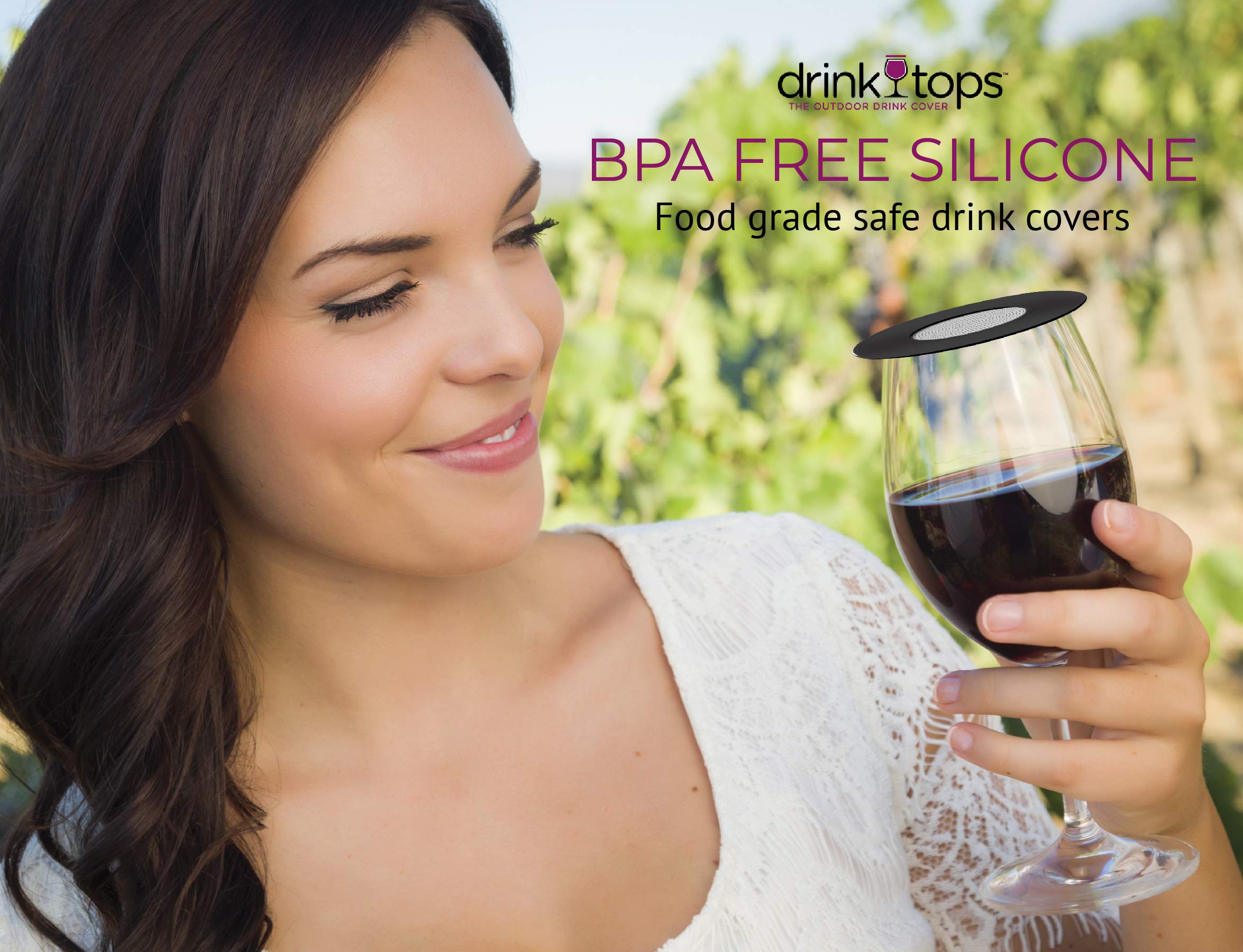 Versatile use as outdoor coasters or snack plates with covers
