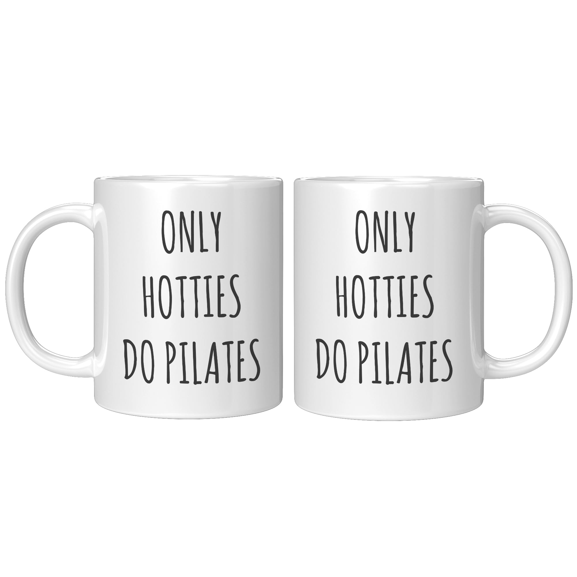Coveted Goods Pilates Gift Mug ergonomic handle ideal for comfortable grip