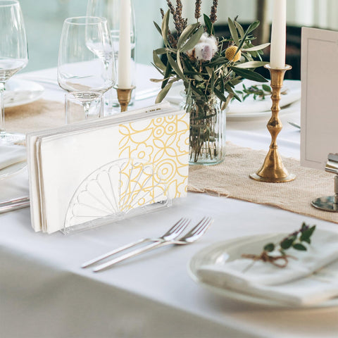 Covzoe indoor-outdoor use keeps tables tidy during meals and events.