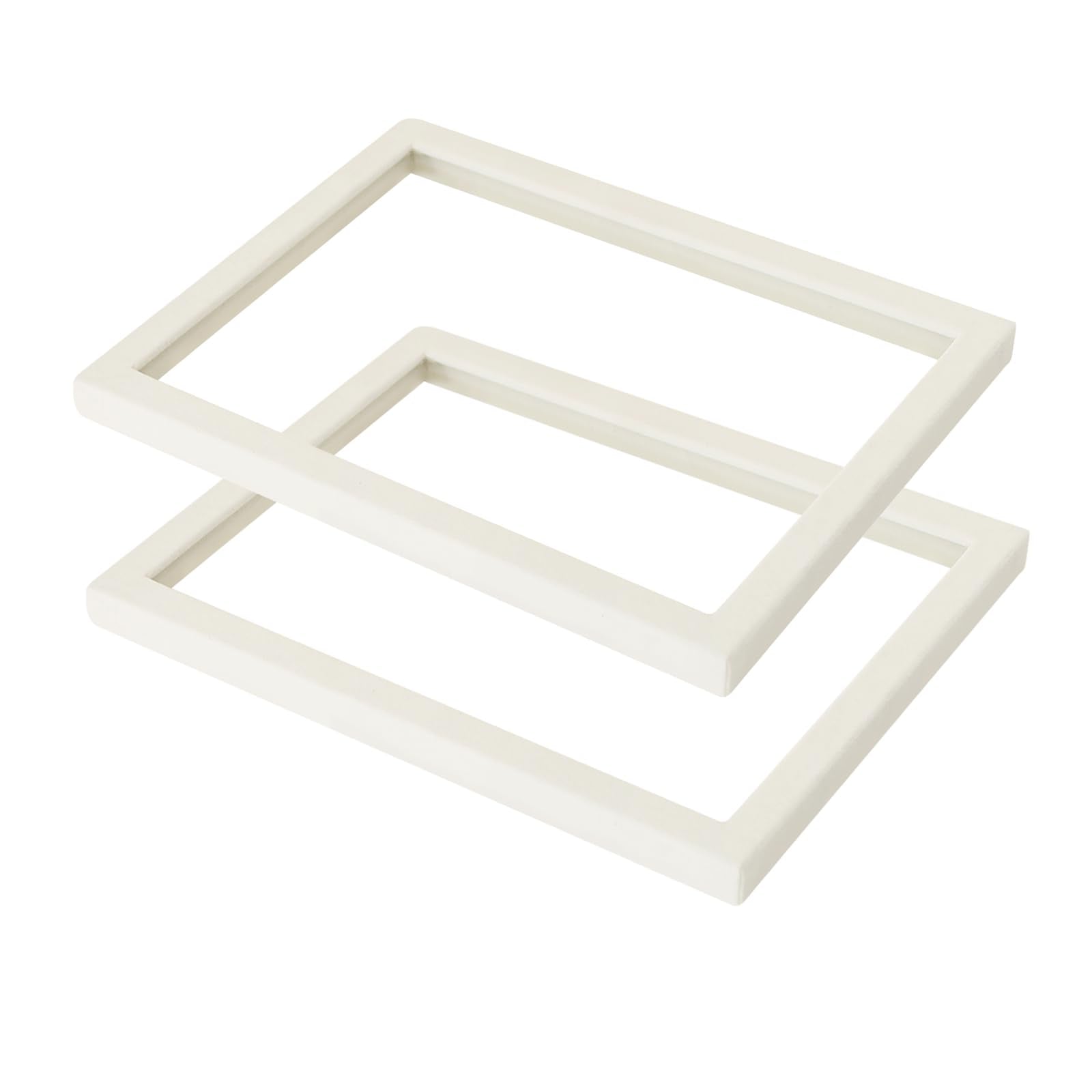 Coward beige velvet glass lid for trays, close-up showing material and preserving contents