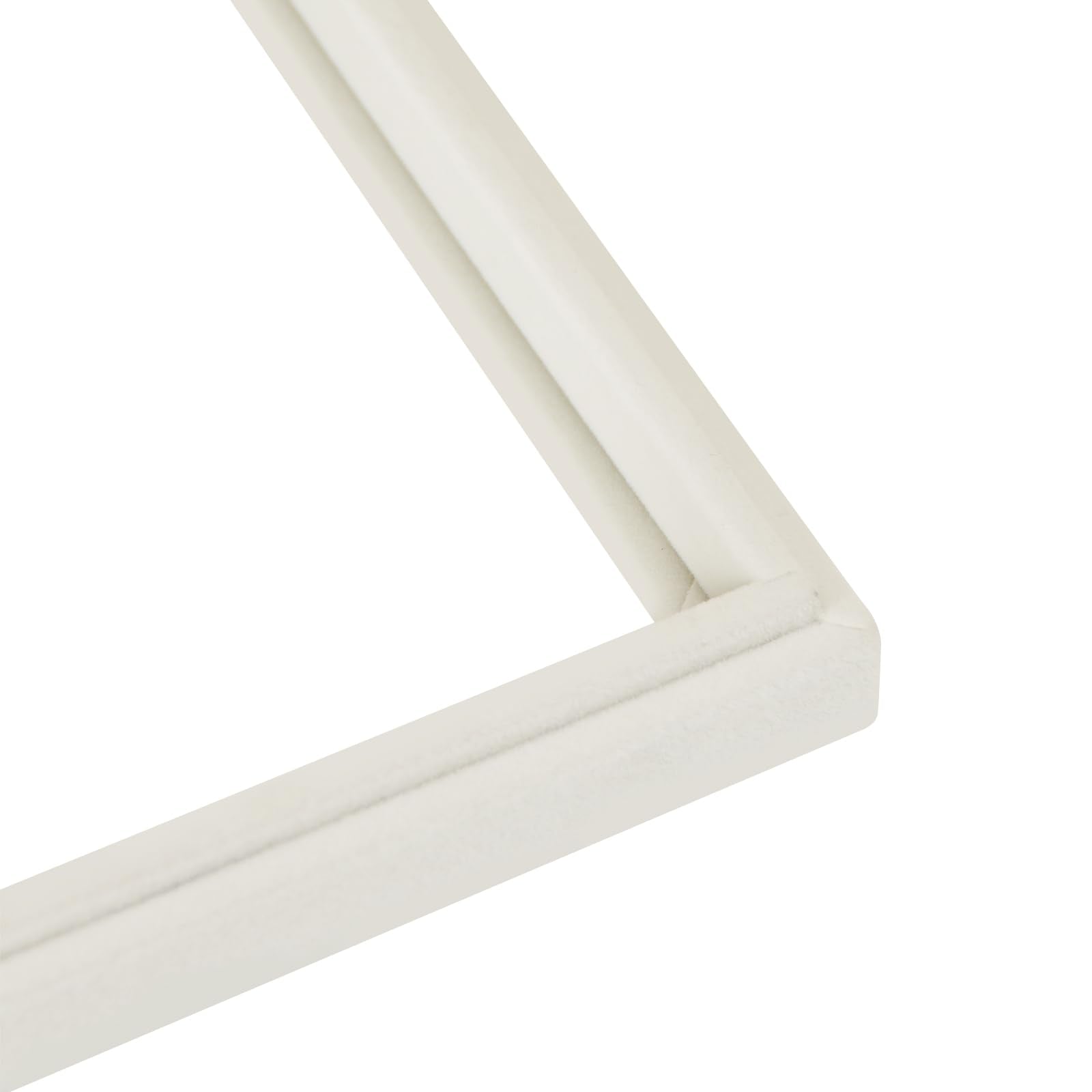 Coward beige velvet glass lid for trays, rim detail for secure fit