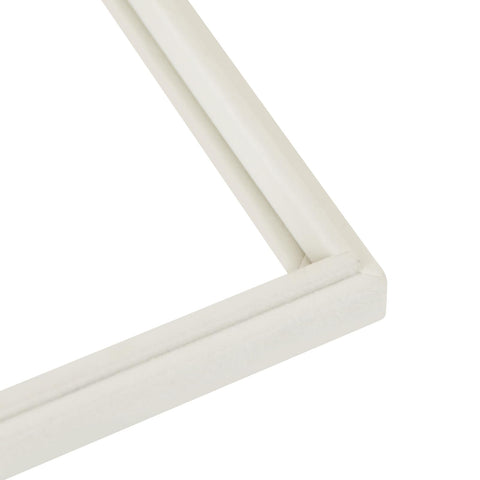 Coward beige velvet glass lid for trays, rim detail for secure fit
