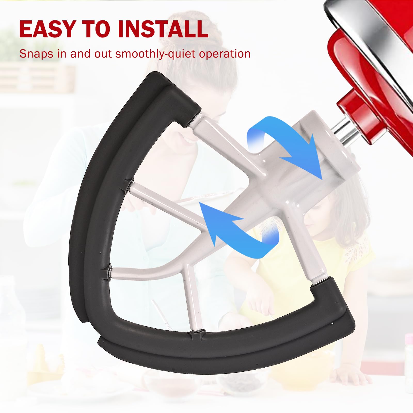 Cowbright Gray finish emphasizes durable construction for frequent baking.