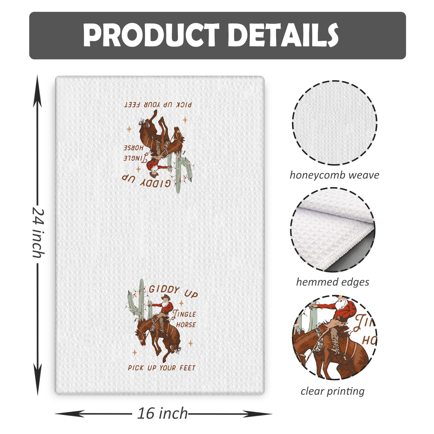 COWEB durable towels are machine-washable for easy care.