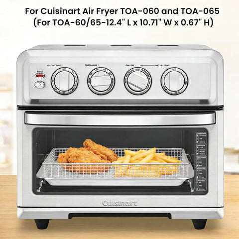 COWHERDING air fryer tray preheat guidance helps prevent warping